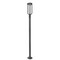 Z-Lite Leland Outdoor Post Mounted Fixture, 1-Light, 9 In.W x 97.25 In.H, Sand Black/Sand Blast 5005PHB-567P-BK-LED - alternate 3